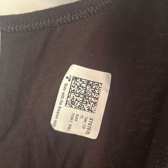 NWT Port and Company Women's Black Tank Top CAMP PRESCHOOL TEACHER Sz S - Picture 3 of 5